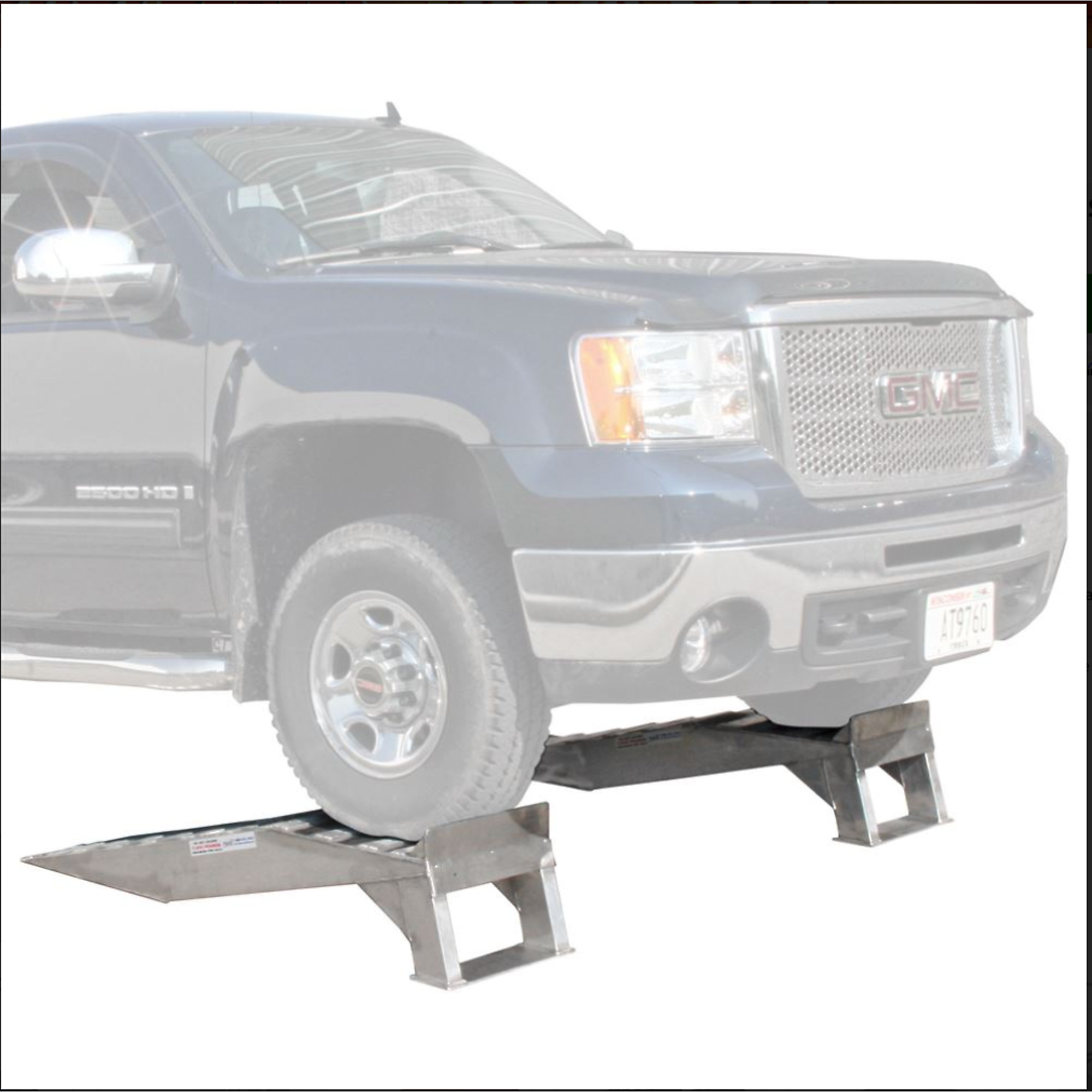 Heavy Duty Ramps Truck Service Ramp,  Aluminum, 7000-Lb. Capacity, Model# WR-7K